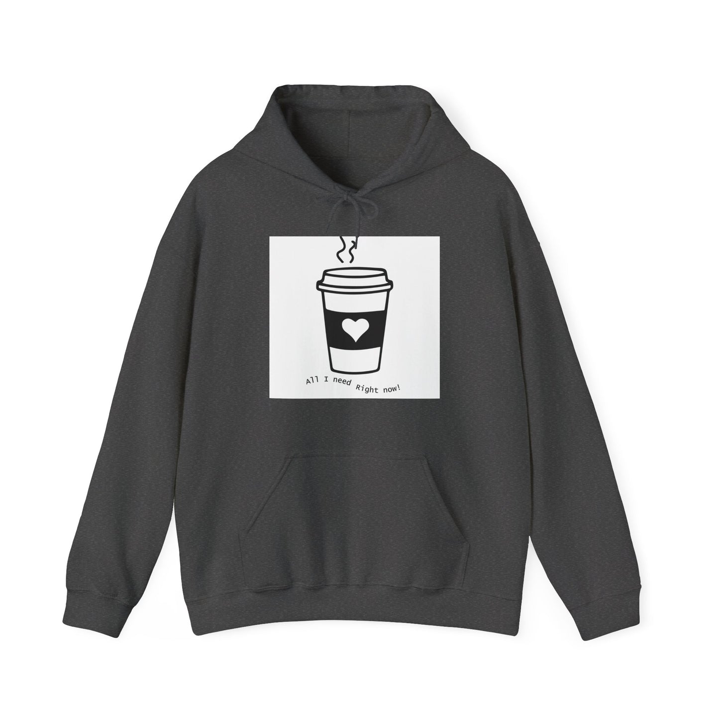 Copy of Coffee Lover Print Unisex Heavy Blend™ Hooded Sweatshirt,  All I need Is Print Hoodie