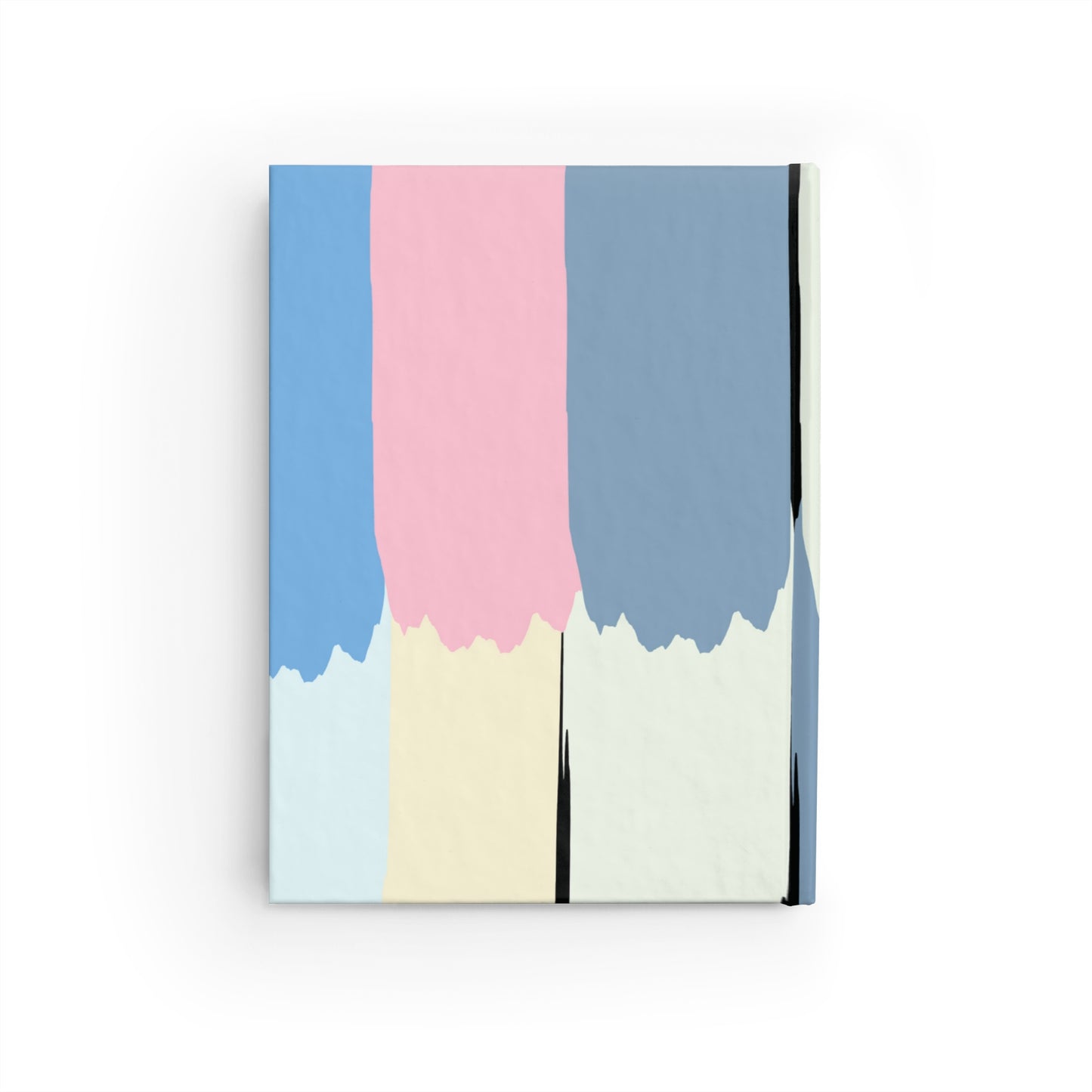 Pastel Color Patch Blank Journal