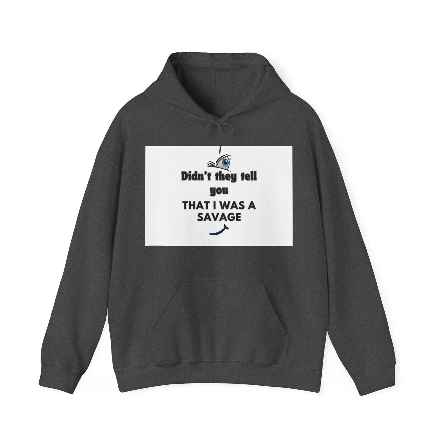 Unisex Sassy Savage Print Heavy Blend™ Hooded Sweatshirt